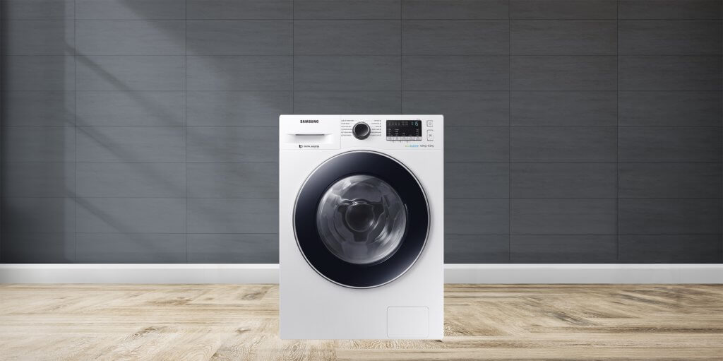 Samsung-WD80M4A43JWLE pentru elimnat petele de pe haine