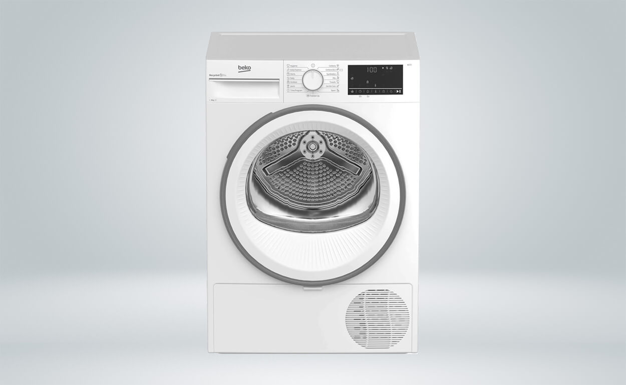 Beko B3T69110 – Cel mai bun uscător de rufe ieftin