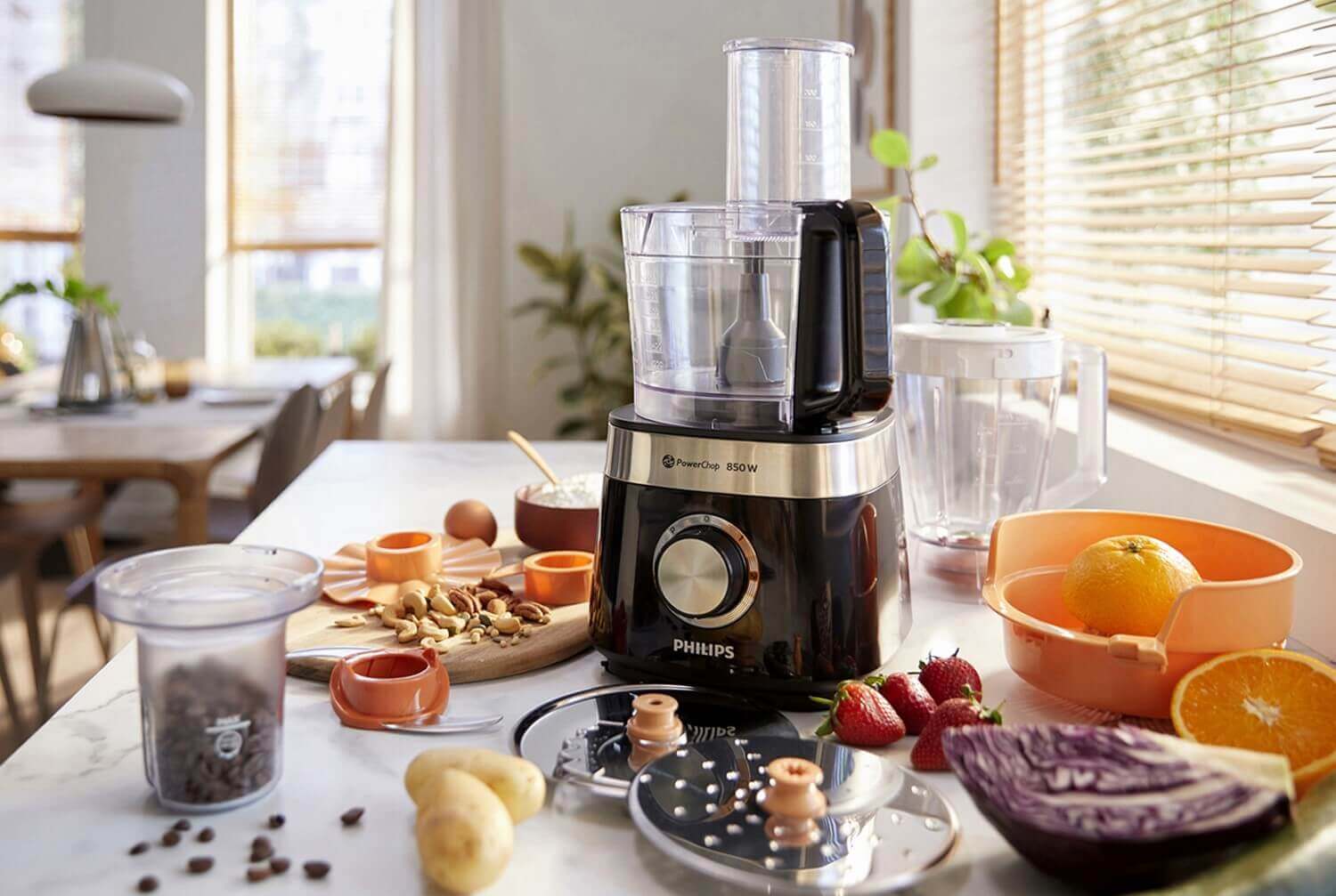 Philips HR7510/10 – Cel mai bun robot de bucătărie cu blender